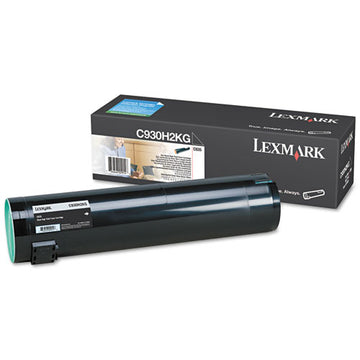 Lexmark™ C930h2kg High-yield Toner, 38,000 Page-yield, Black freeshipping - TVN Wholesale